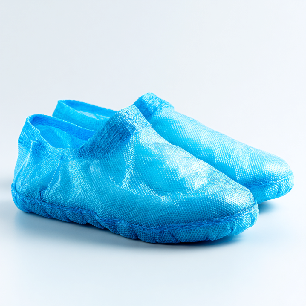 Aeonx Premium Non-Slip Disposable Shoe Covers (Set of 100)